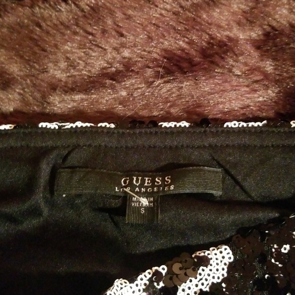 GUESS sequined mini skirt - Picture 4 of 4